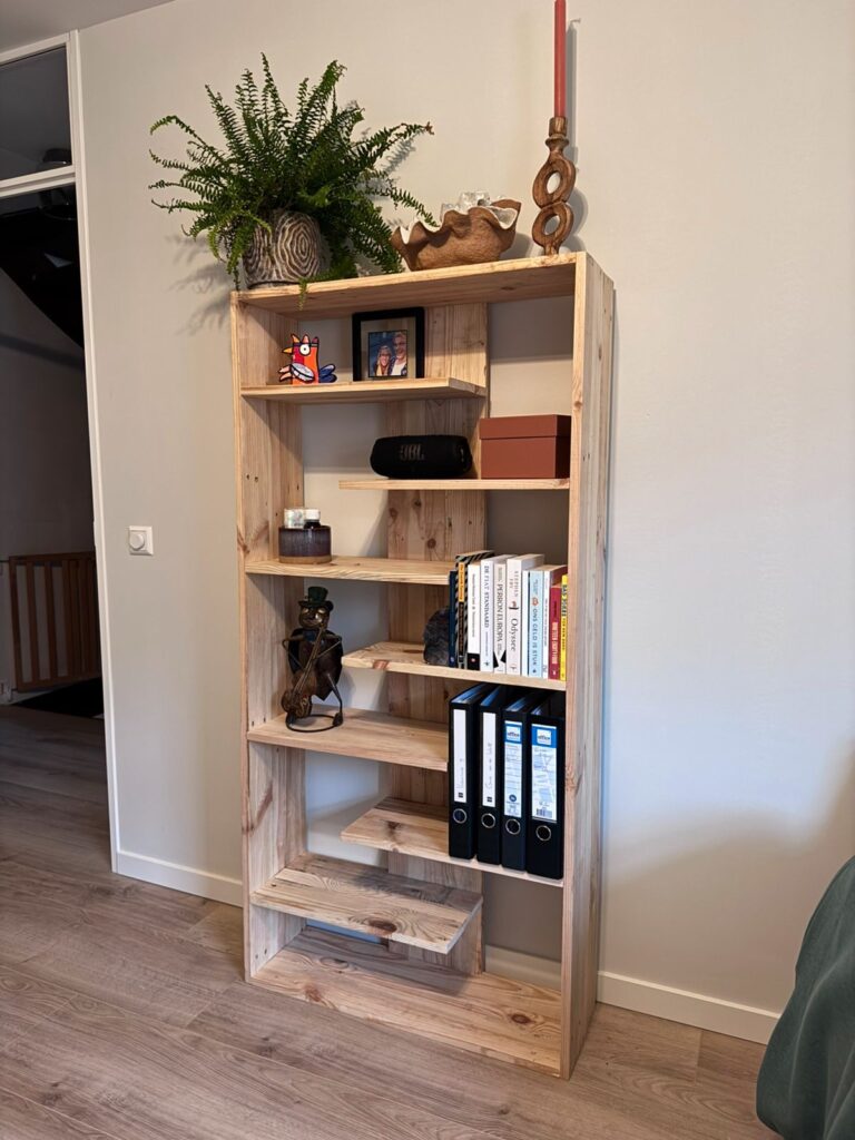 Speelse kast als eindproduct