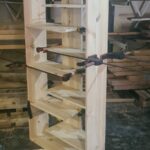 Speelse kast in aanbouw